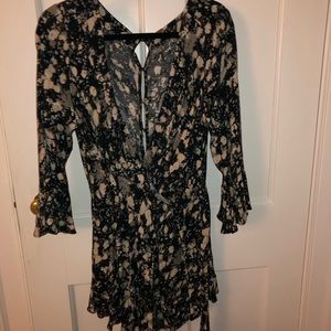 Floral free people romper